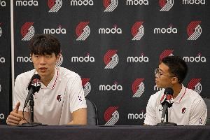 杨瀚森:五小阵容是潮流的一种 自己还是要提高这方面的适应能力