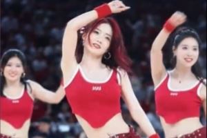  😍上海男篮主场啦啦队晒舞蹈视频：这一刻 舞台属于你们