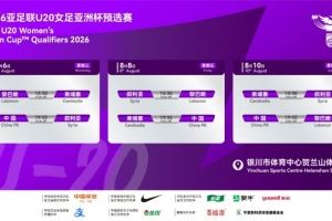  U-20国家女子足球队将于8月6日至8月11日参加U20女足亚洲杯预选赛