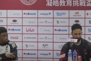 到底听谁的?阿玛德：昨天我们认真踢了 阿莫林：其实我们没认真踢