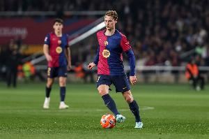 世体:巴萨再遭FIFA病毒影响,德容因伤将缺席对阵瓦伦西亚比赛